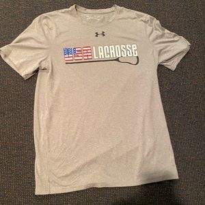 USA Under Armour Dri-Fit Lacrosse T-Shirt